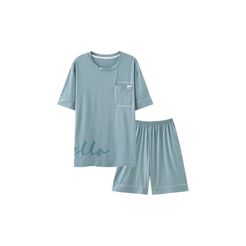 Cotton Gene Men Pajama Sets-0