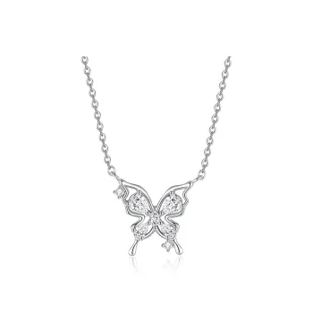 ALI THE FOX S925 Silver Necklaces Women's
