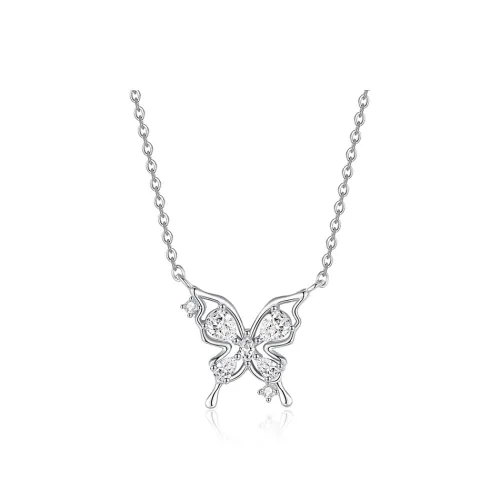 ALI THE FOX S925 Silver Necklaces Women's