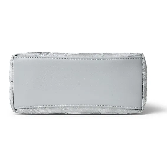 BOSTANTEN Fabric One Shoulder Handbag Women's Gray Butterfly-5