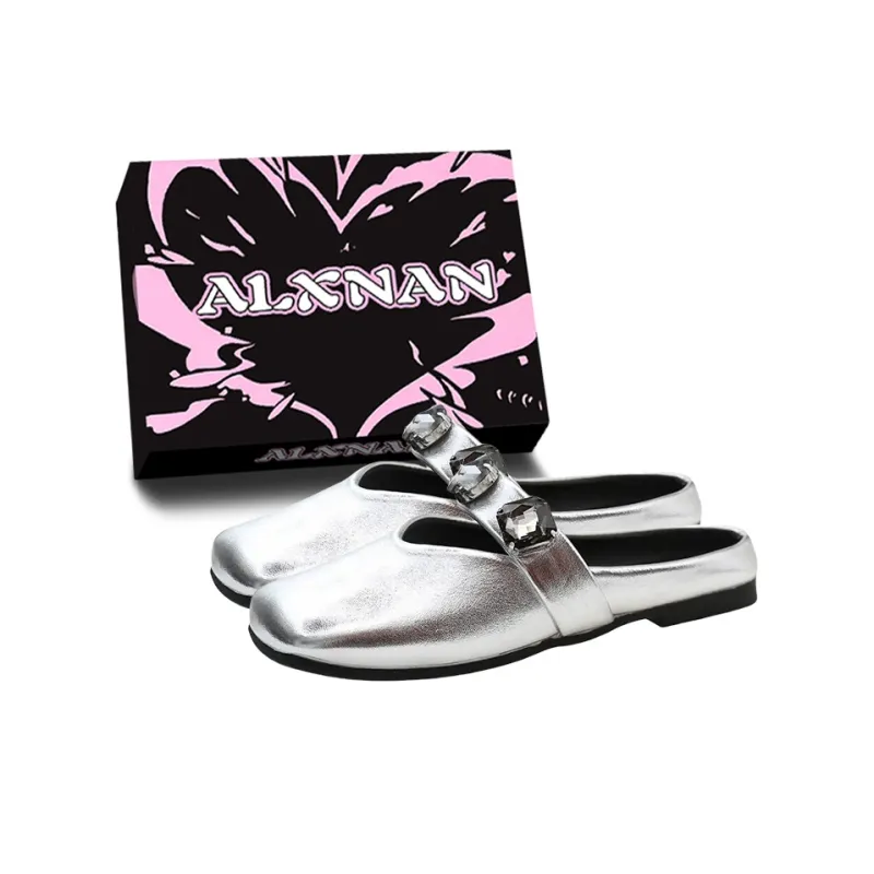 Alxnan Closed Toe Slippers Women's-10