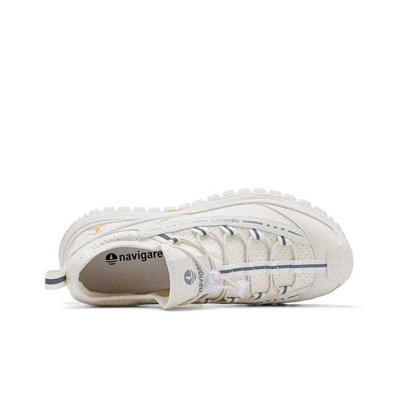 NAVIGARE Low Top Casual Shoes Men's Ecru-3