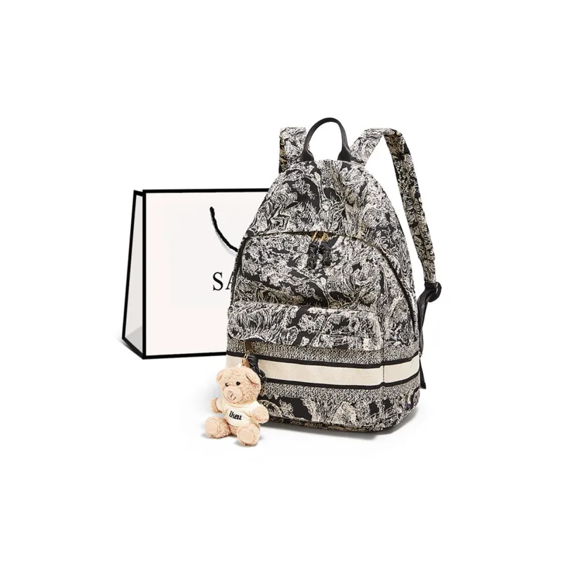 Safiya Fabric Backpack Regular Women's Multicolor-4