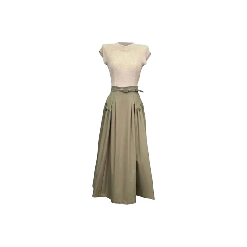 Aghr Two Piece Skirt Sets Women's-0