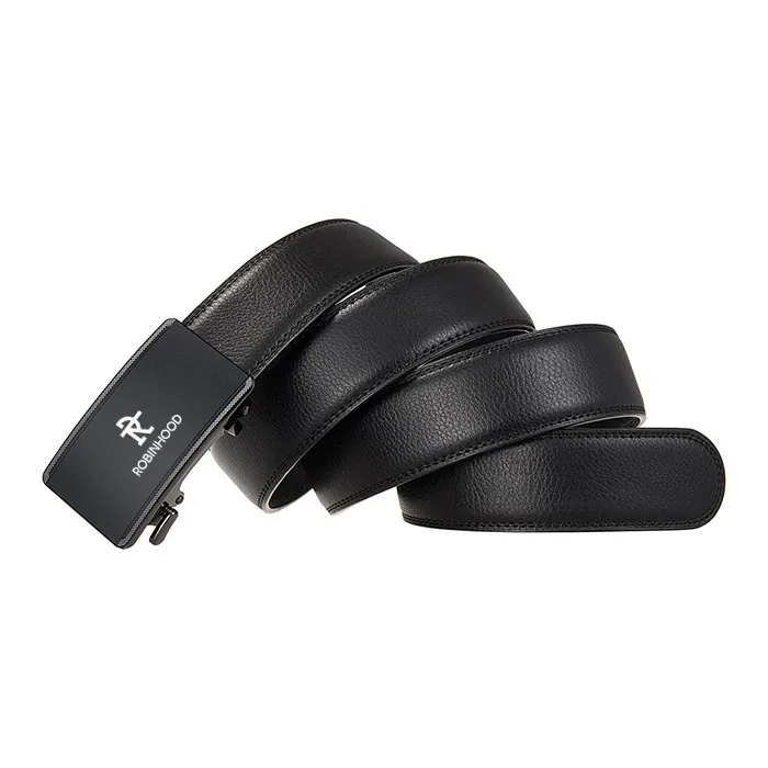 ROBINHOOD Cow Split Leather Belts Men's Width 3.5CM-2
