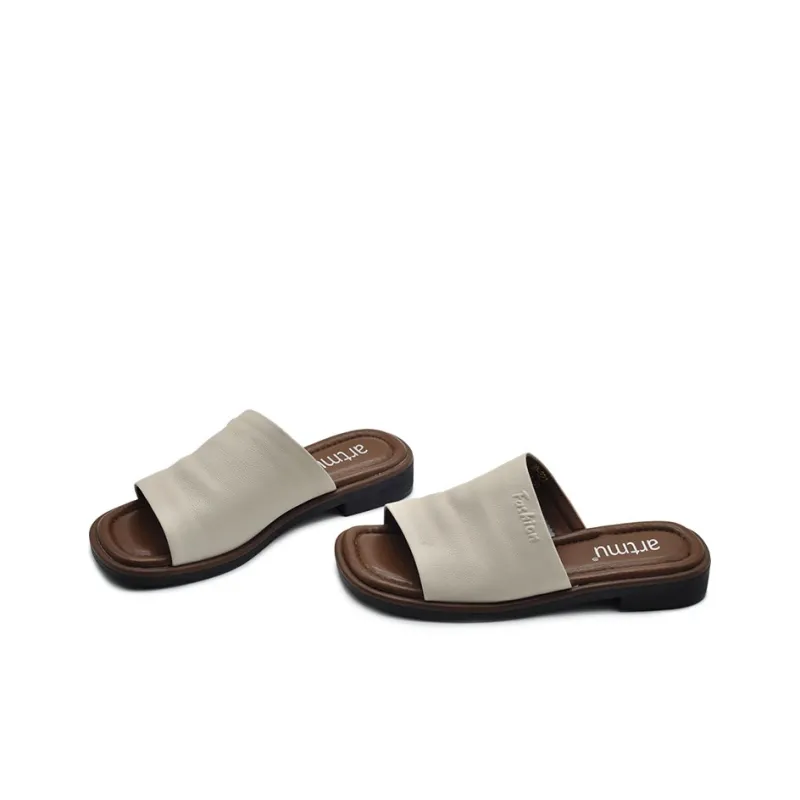 ARTMU Rubber Sole Quick Dry Slide Slippers Women's-11