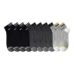 4 Black+4 Dark Gray+2 Light Gray