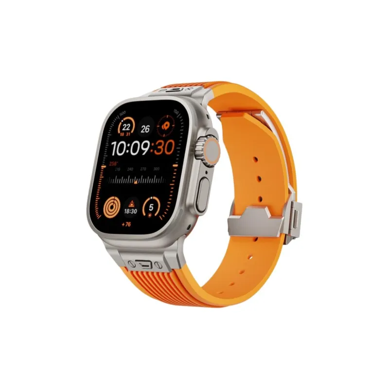 KVZUVUU Apple Compatibility Watch Band 215mm Silicone Material-12