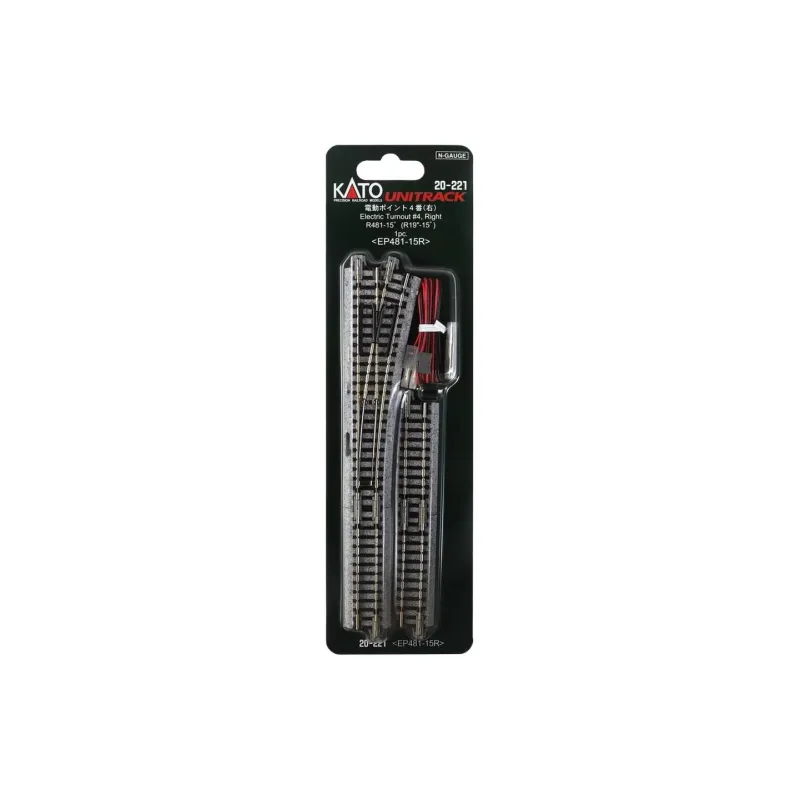 KATO N Gauge Electric Point 4 Right 20 221 Railway Equipment Model Accessories-3