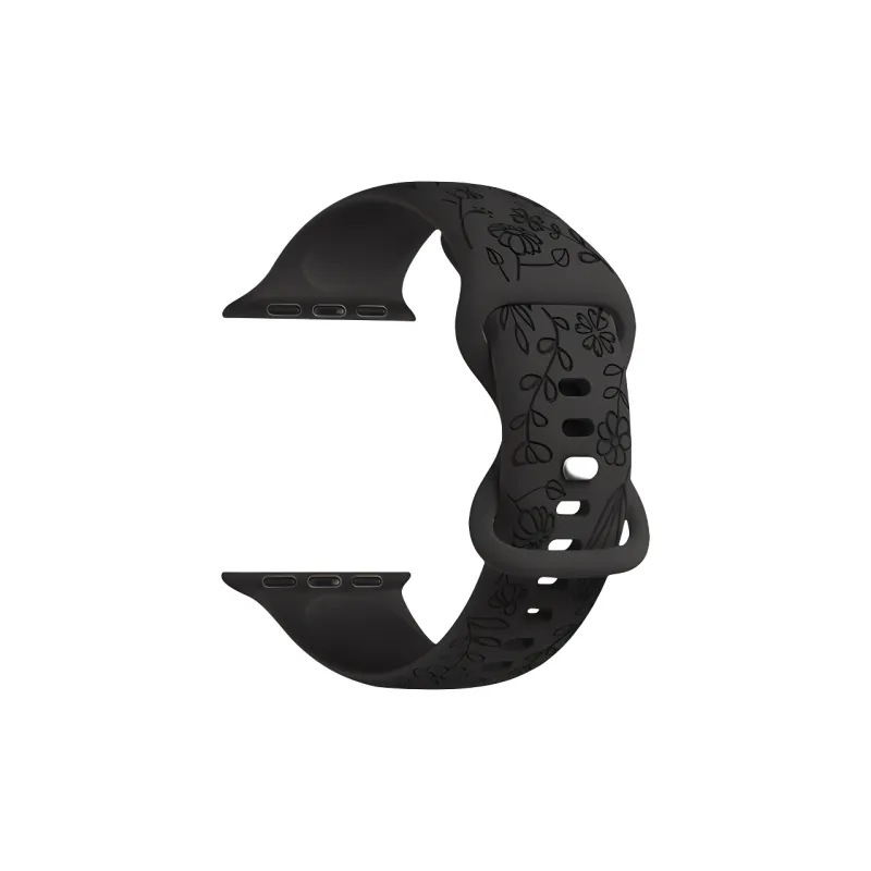 KVZUVUU IwatchS10/s9/8/7/6/Ultra Apple Compatibility Watch Band 195mm Silicone Material-13