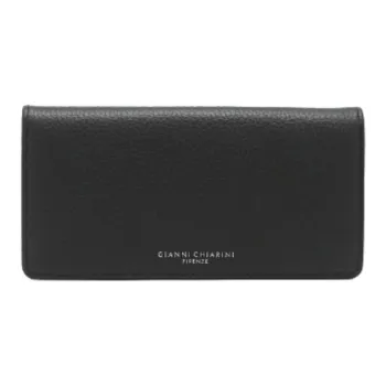 GIANNI CHIARINI Leather Wallet Women's Black