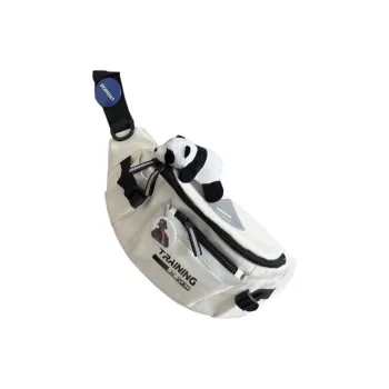 361° Nylon Fabric Bag Medium Size Unisex White