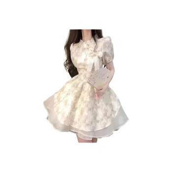 The Temptation Of The Muse Short Sleeved Dress Women's