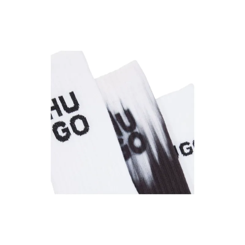 HUGO BOSS Mid Calf Socks Men's 3 Pack-1