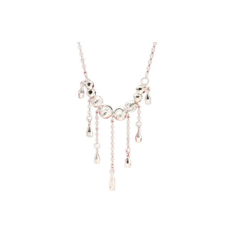 U state S999 Silver Sterling Silver Necklaces Women's-0