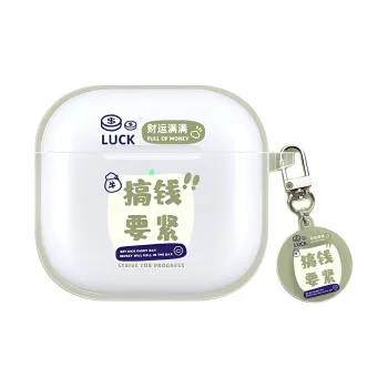Yoobao Compatibility AirPods4 TPU Transparent Cartoon Headphone Cases