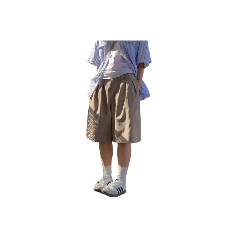 CORNILOT Casual Shorts Unisex Gray-0