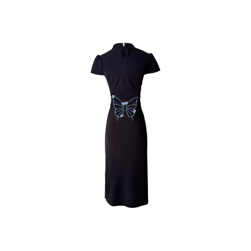 GUOZHEN Short Sleeved Dress Women's-1