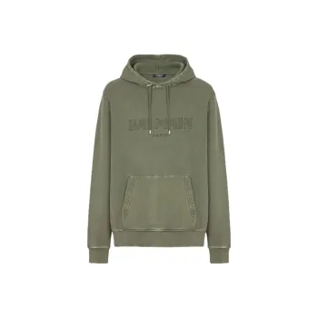 BALMAIN Sweatshirts Men Green