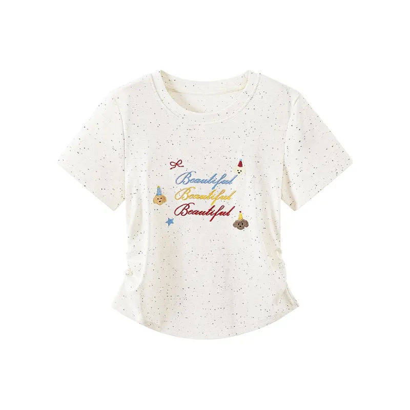 TOUCH T Shirts Women's Apricot-2