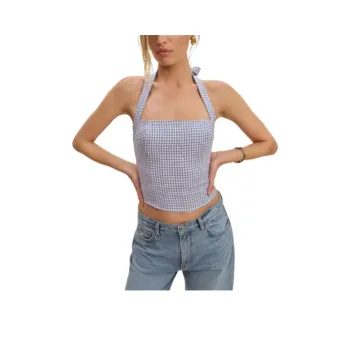 Reformation Tank Tops Women's Blue