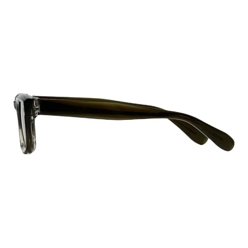 ZARA Acetate Cellulose Acetate, Acetic Acid, Cellulose Square Sunglasses Men's Green-2