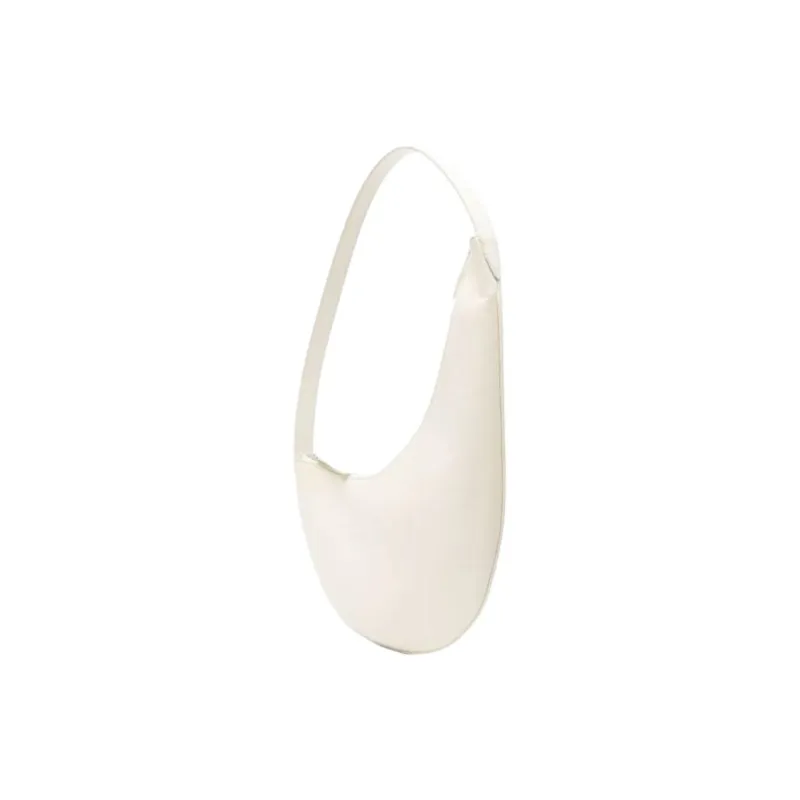 AESTHER EKME Calfskin HOBO Shoulder Bag Mini Women's White-2