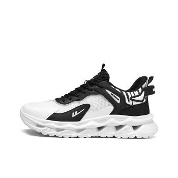 Warrior Shock Absorbers With Slip Resistant And Abrasion Resistant Properties Low Top Chunky Sneakers Men's