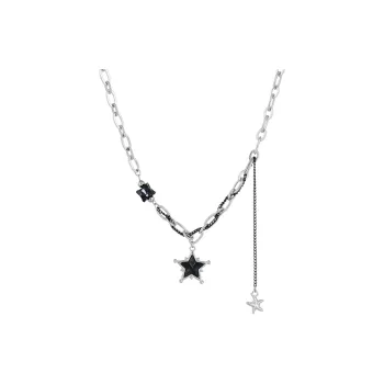 MISS XIA JWY Titanium Steel Necklaces Women's