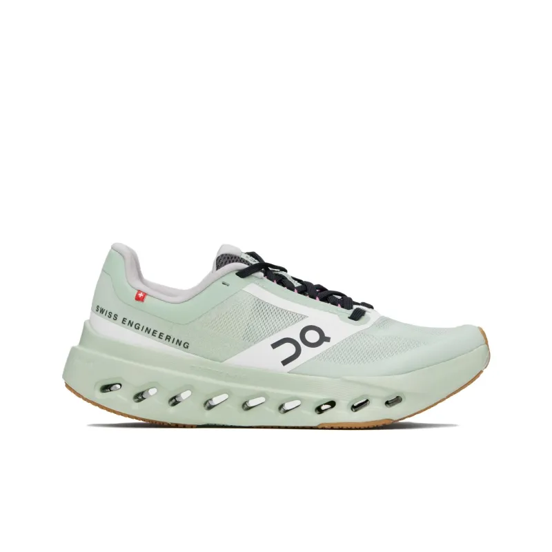 On Cloudsurfer Next Cushioning, Wear Resistant Low Top Casual Running Shoes Women's Green-1