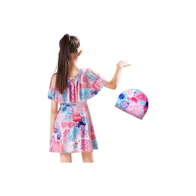 Barbie Princess Two Piece Swimsuit Women's-5