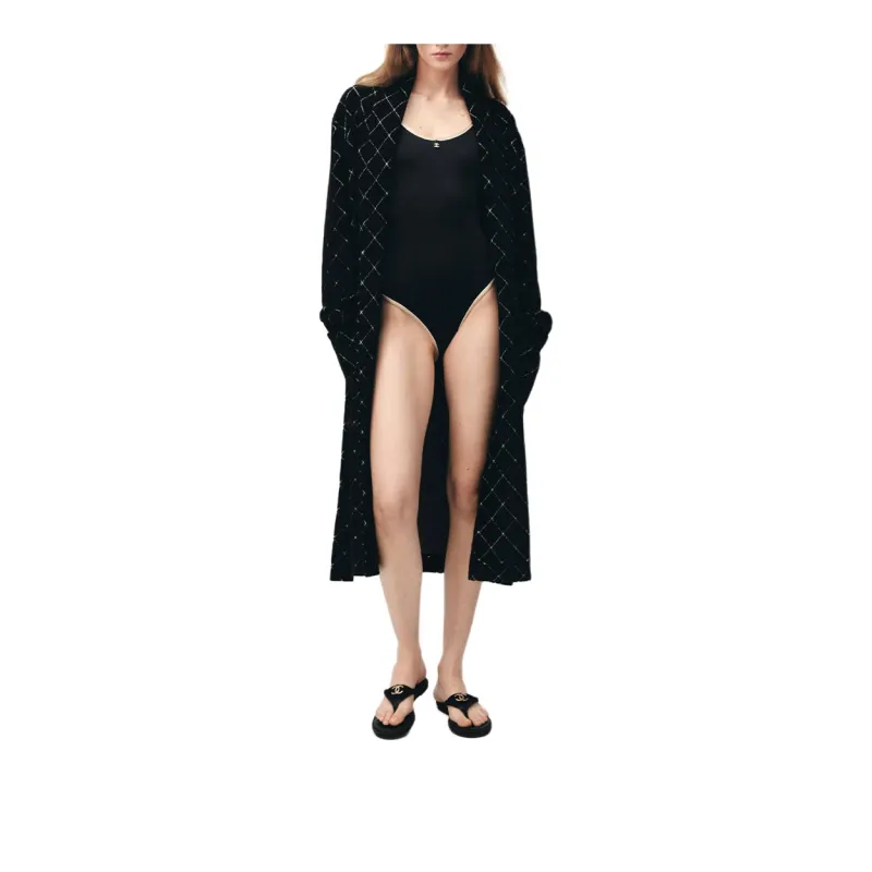CHANEL 25M Bathrobes Women's Black-0