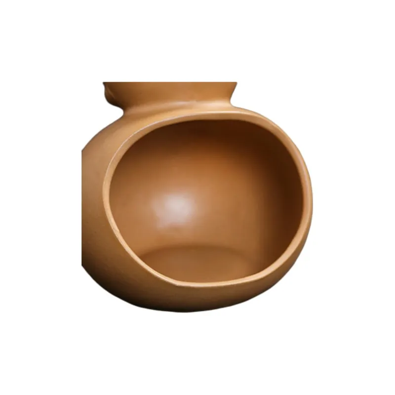 JIANYUJIAFANG Cartoon Black Cat And Gourd Figurine Home Decor Fashion Individual Trendy Ashtray-4