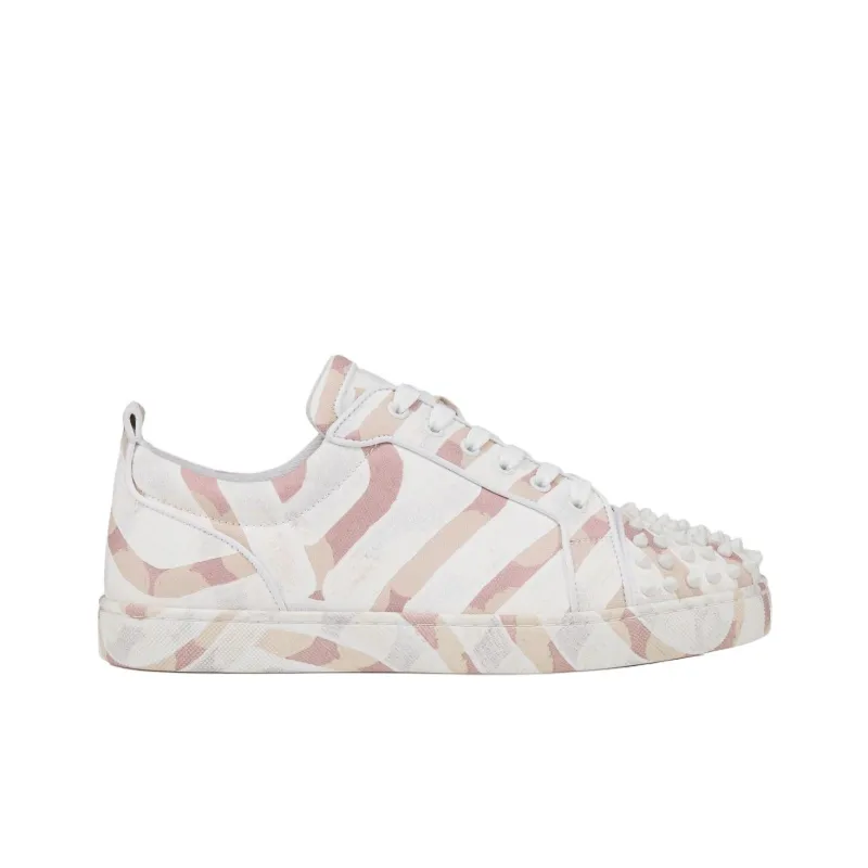 Christian Louboutin Skateboard Shoes Men Low Top Pink-1