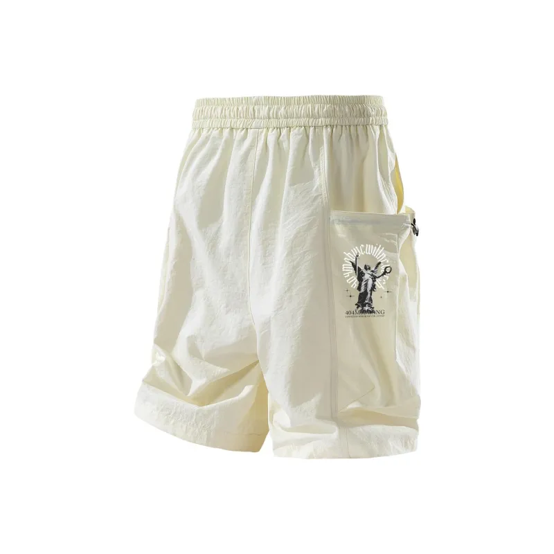 Qnxeey Casual Shorts Unisex-3