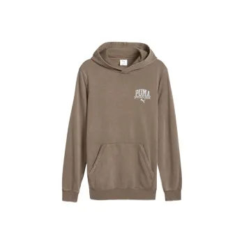 PUMA Hoodie Sweatshirt Men's Khaki