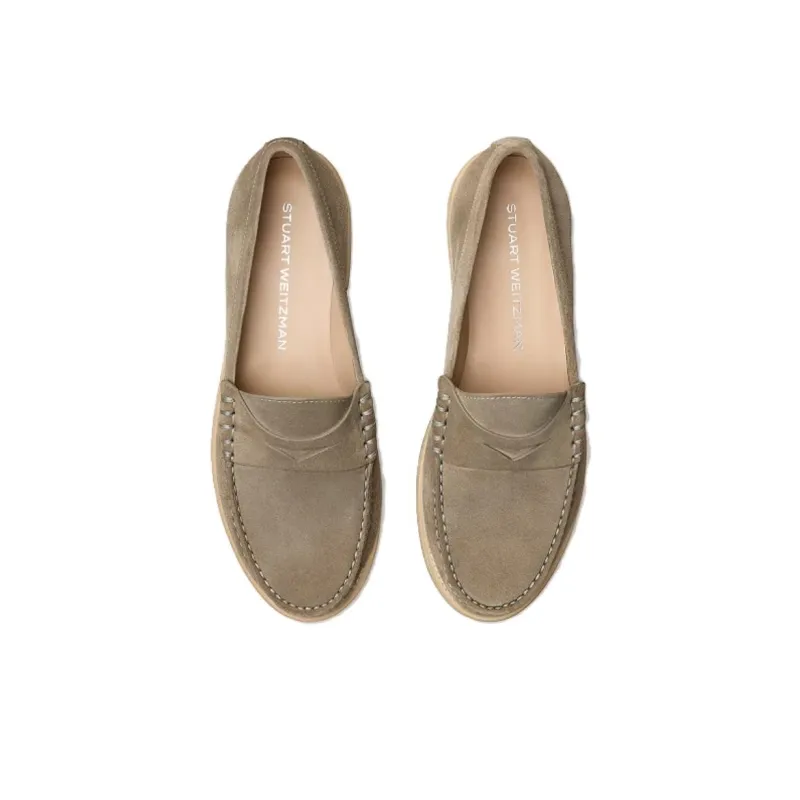 Stuart Weitzman/SW Lottie Casual Single Shoes Women's Taupe-4