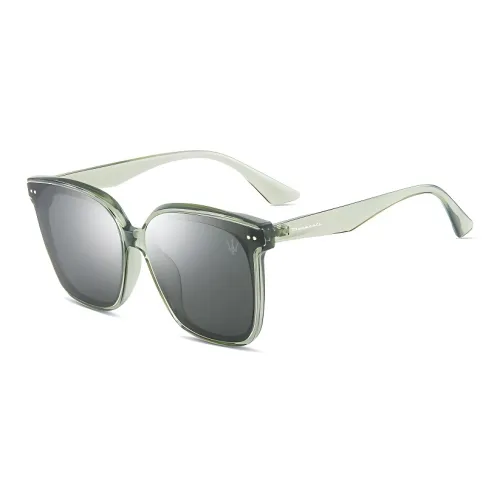 Maserati TR/Memory Plastic Square Sunglasses Unisex