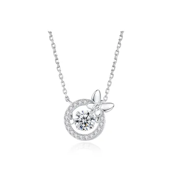 ALI THE FOX S925 Silver Necklaces Women's