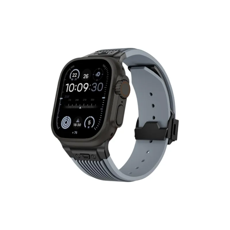 KVZUVUU Apple Compatibility Watch Band 215mm Silicone Material-18