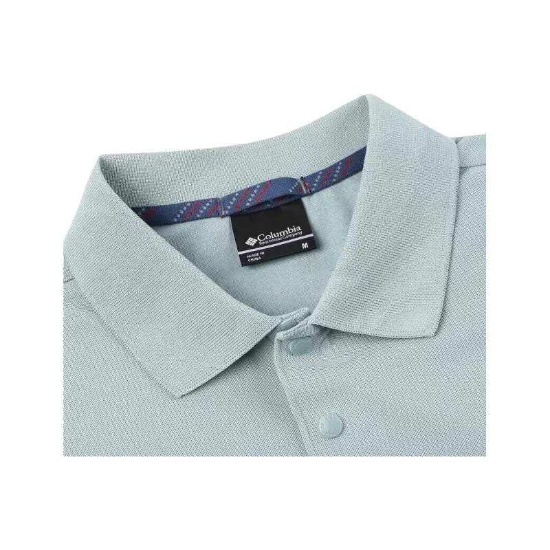 Columbia Polo Shirt Men's Green-2