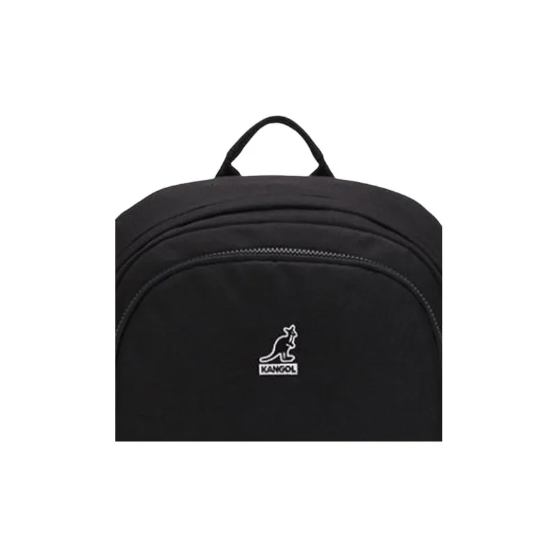 KANGOL Polyester Backpack Unisex Black-3
