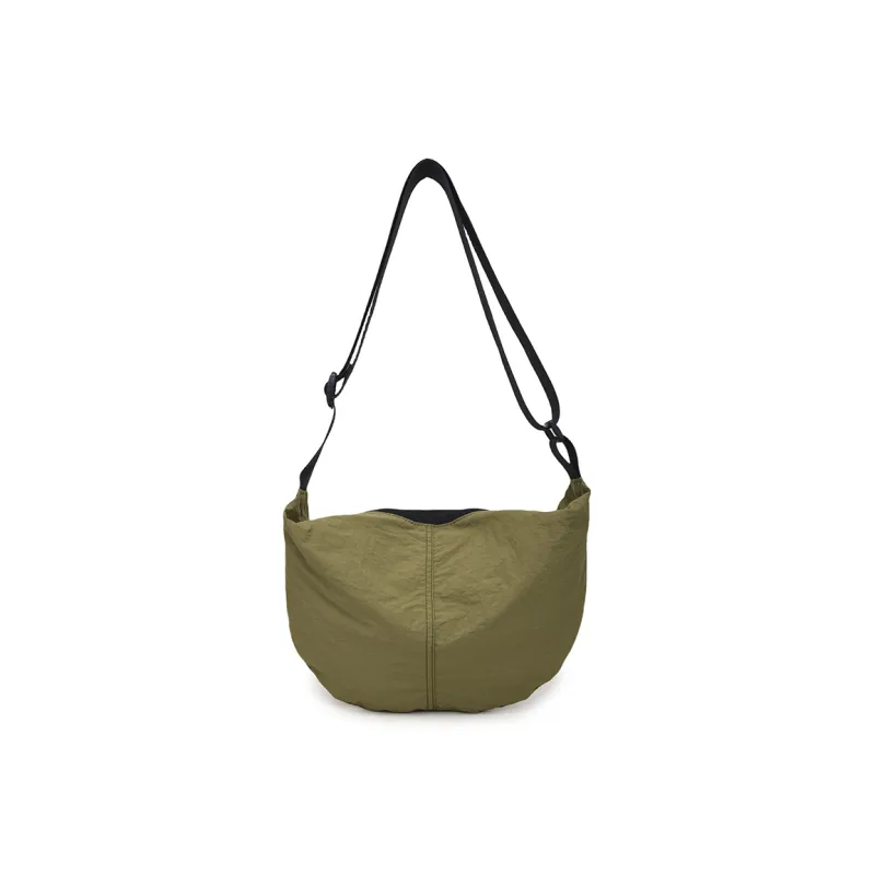 Travel Washed Cloth Crossbody Bag, Shoulder Bag Unisex Black/White/Green/Yellow/Orange-14