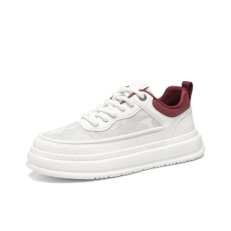 CAMOSI Non slip Lightweight Low Top Skateboard Shoes Men's-0