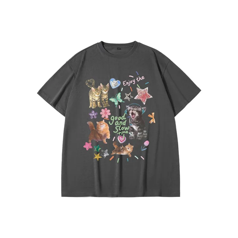 EPTISON WOMAN Drop Shoulder Sleeve T Shirt Women's-6