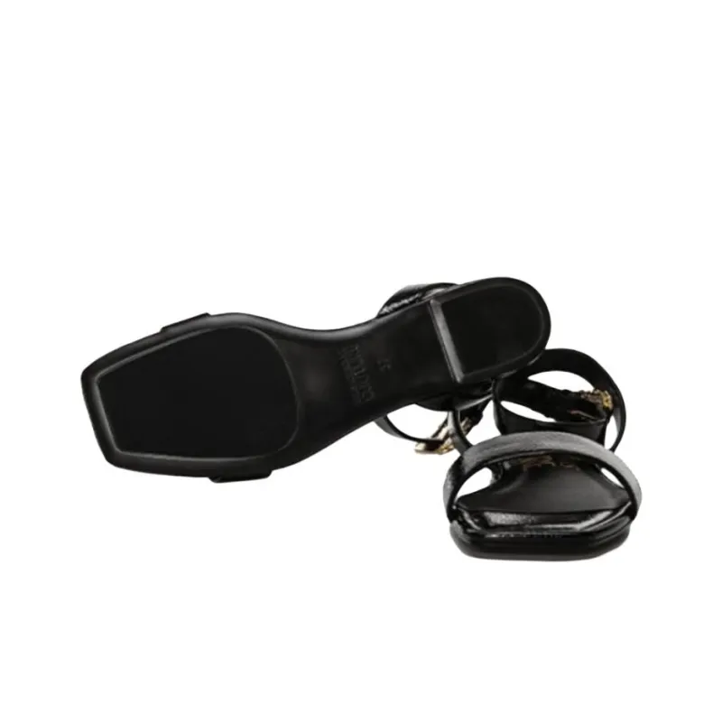 VERSACE JEANS COUTURE One Strap Sandals Women's Black-4