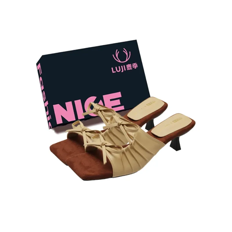 Luji Quiet Odor Resistant Cushioning Slide Slippers Women's-13