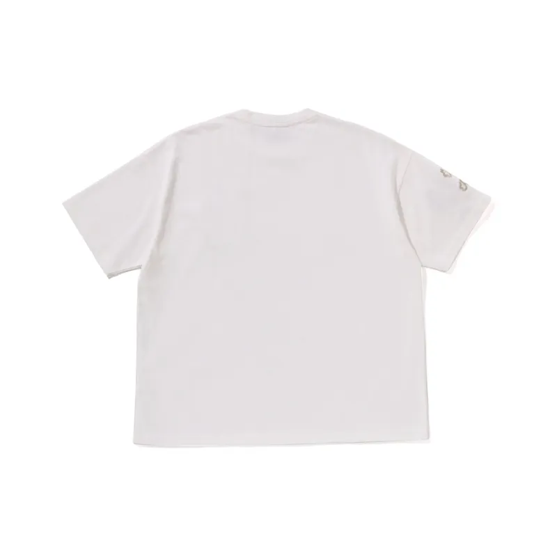 BAPE BLACK Pearl Emb Floral Tee-1
