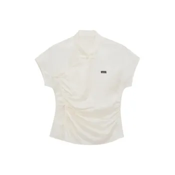 D'zzit Shirts Women's Ecru