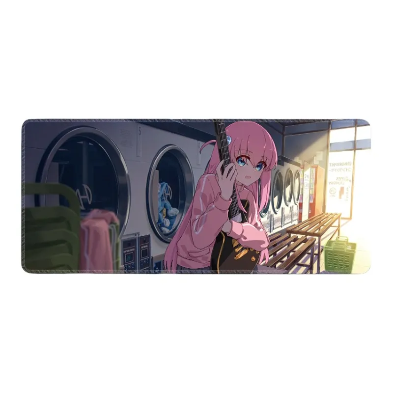 DANYIN Extra Large Bocchi The Rock! Bocchi Chan Computer Keyboard Pad Men's Anime Gaming Mouse Pad Desk Mat Mouse Pads-12